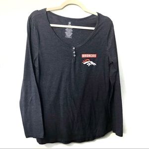 4/$25 NFL Denver Broncos women’s long sleeve tee